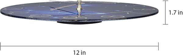 Modern Tyst Kvarts Väggklocka 30cm För Sovrum, Hem, Kök, Sovrum, Kontor, Skola
