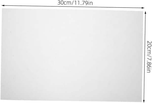 Linseark Usynlighetsskjold for tryllekunstnerrekvisitter 30x20cm