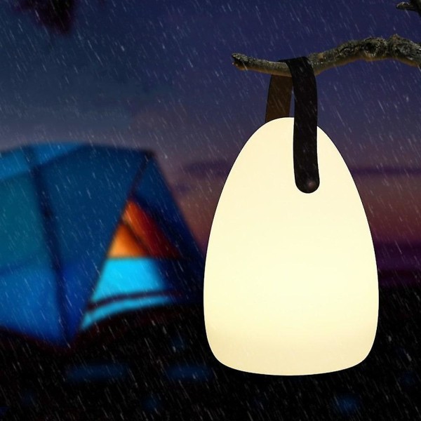 Bärbar Lykta Hängande Tältlampa USB Laddningsbar LED