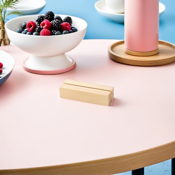 12 stk rektangulær trekortstativ 7,2 cm fotomemoholder visittkortdisplay