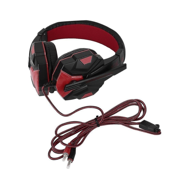 3,5 mm Surround Gaming Headset Headband Mic PC:lle