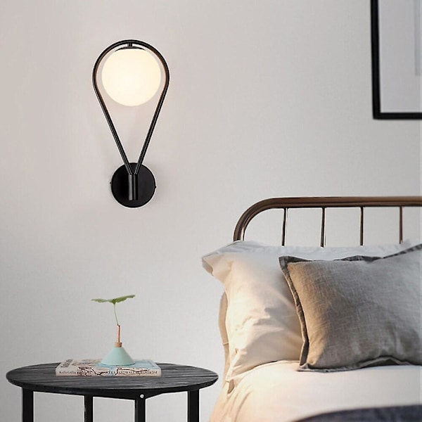 Vägglampa i nordisk stil, mässing, modern, vardagsrum, korridor