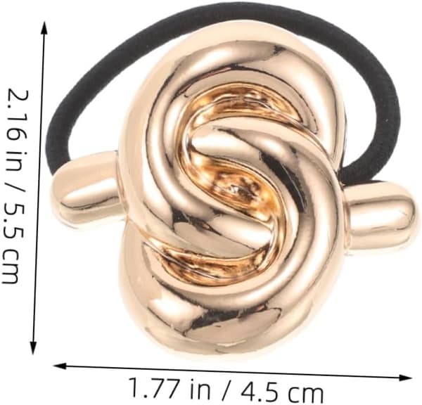 2 stk. Boho-stil metalhårbånd Hårelastikker Piger Geometrisk Elastik til Kvinder