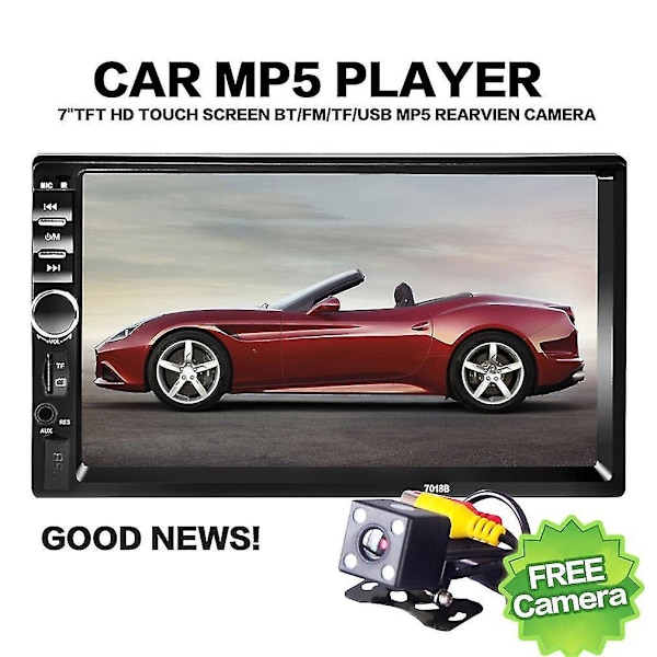 4,3 tuuman auton MP5-soitin KTV-ääni- ja videosoitin FM-radio