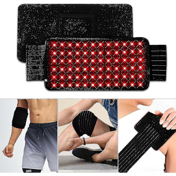 Rött Ljus Terapi Enhet 80leds Infrarött Ljus Terapi Med Stativ (15\"-60\"), 660nm 850nm Djupt Rött Ljus Terapi För Kropp, Smärta, Hud_k29 72 led