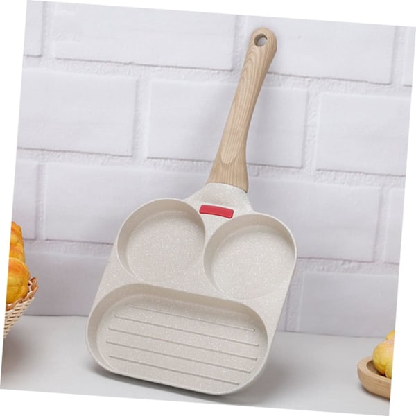 Frukost Äggpanna Non-Stick Stekpanna Set Camping Multifunktionell Enkel Rengöring