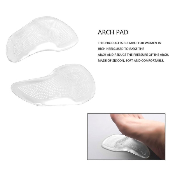 Flat Feet Corrector Silikone Orthotic Insole Arch Pad