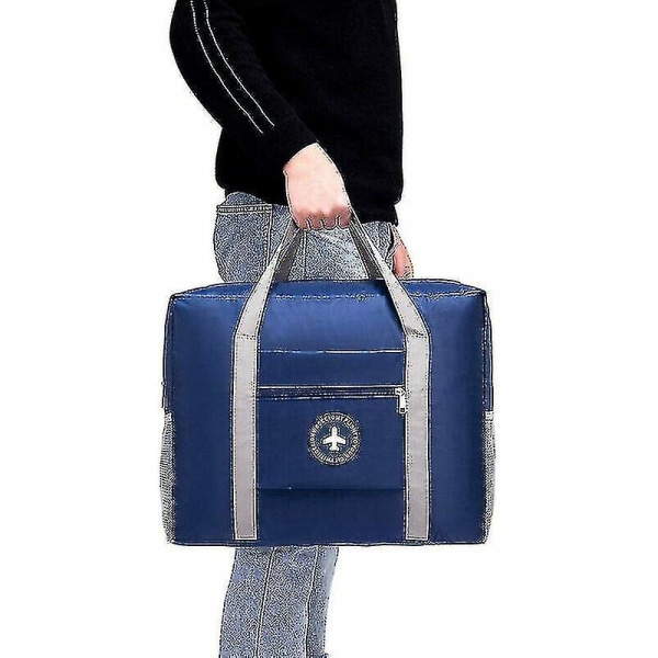 Håndbagasje (under 45x36x20) Sammenleggbar lett reiseveske Koffert Boardingbag-yuhao