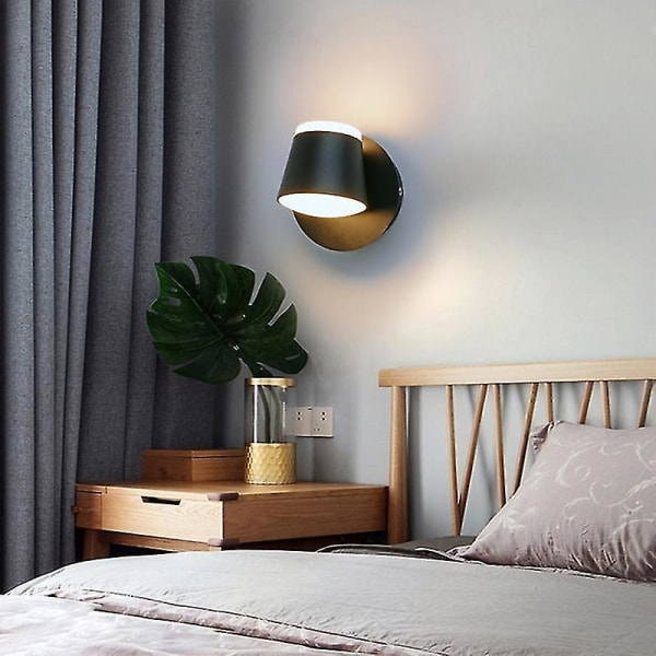 Roterbar Vegglampe Bryter Sengbord Nattelys Stue