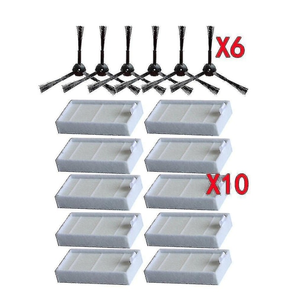 Ilife V5 V5s V3 V3s V5 Pro Støvsugerfilter og Moppsett