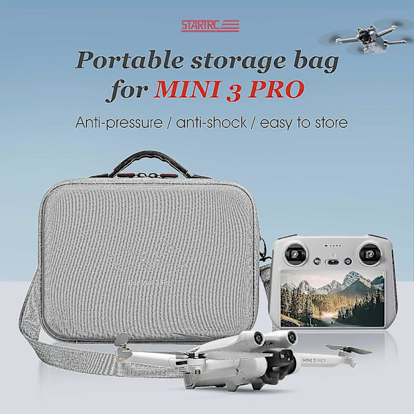 Väska för RC-helikopterdrönare Handväska Silver DJ-3 Pro Bag