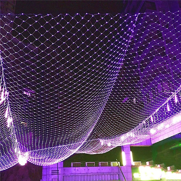 LED-verkkovalosarja 8x10m 2600 LED jouluvalot
