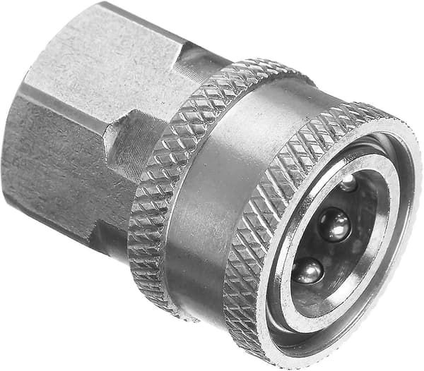 Trykvaske Adapter Sæt, 3/8 Tommer Hurtigkoblingssæt, Hun Fitting, Rustfrit Stål, 5000 Psi