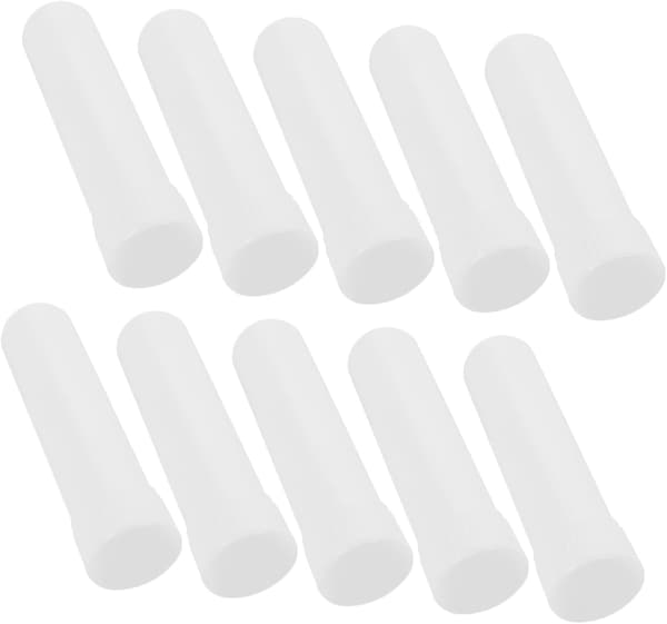 40 stk. bærbare aromaterapi-inhalatorer til æteriske olier, tomme pinde af plastmateriale