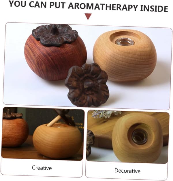 Aromaterapi Ornamenter Træ Diffuser Parfume Diffuser Æterisk Olie til Boligindretning Levende Aroma