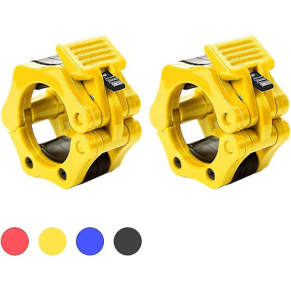 2 Par Quick Release Låsende Krage Olympic Vektstang