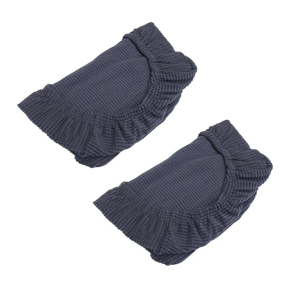2 st Set Elastiska Stolsöverdrag Enkla Stolsöverdrag Möbelskydd