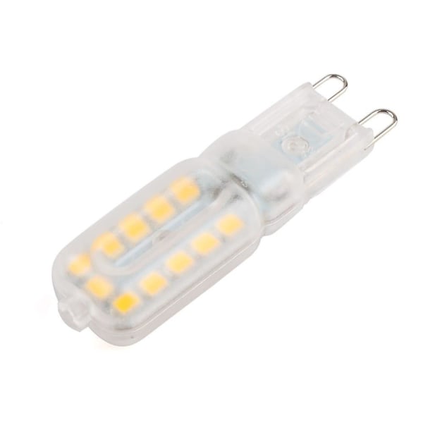 10 stk. 5W LED Bi-pin Pære 340lm G9 22LEDs Perler