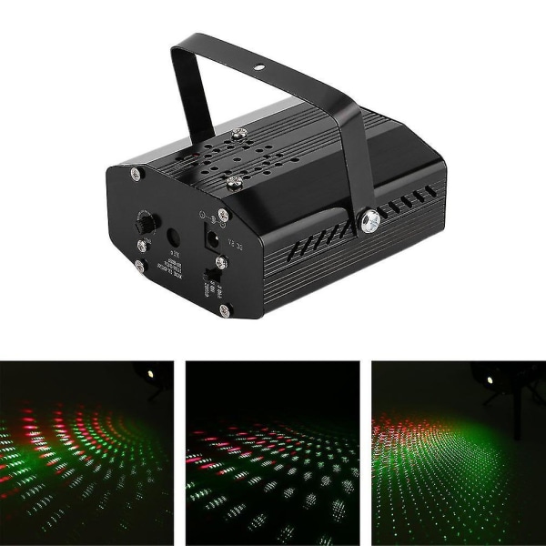 Mini LED RG Laser Projektor Scene Lys DJ Disco Party