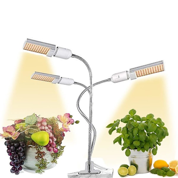 LED Växtlampor Fullspektrum 10w 88 LED-pärlor