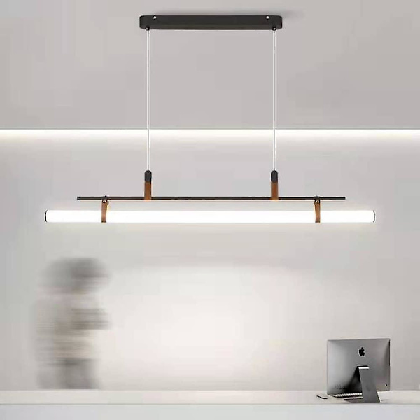 80cm Moderne Pendellampe Led Nordisk Metal Malet Spisestue
