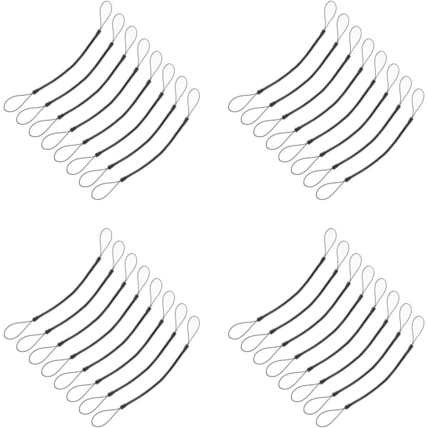 32 stk. Fjærreim for Stylus Penn Mistet Lanyard for Berøringsskjermpenner Slitesterk Elastisk Snor