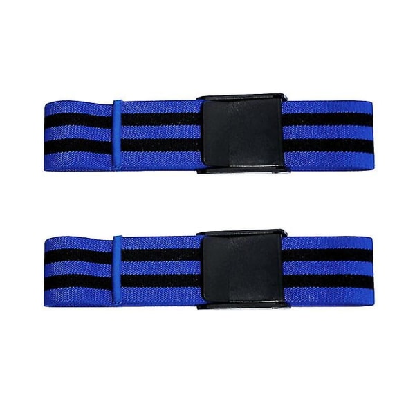 Okklusjonstreningsbånd Blodstrømsbegrensningsbånd Biceps Muskeltreningsstropper Vektløftingsbånd Blodtrykksmansjetter For Arm Ben (2stk