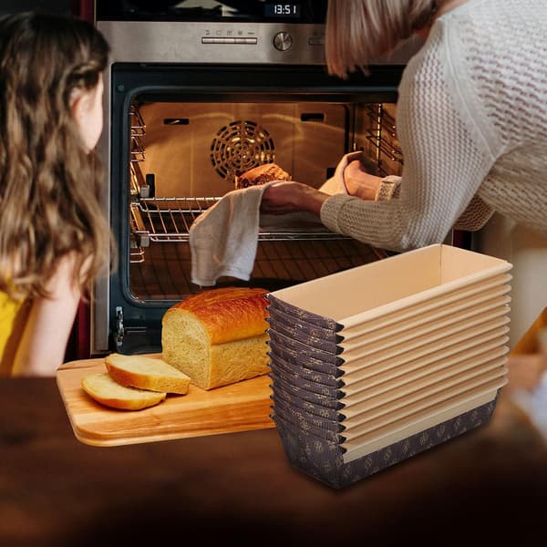 25 st båtformade brödformar kakformar papper hög temperaturbeständighet enkel avformning
