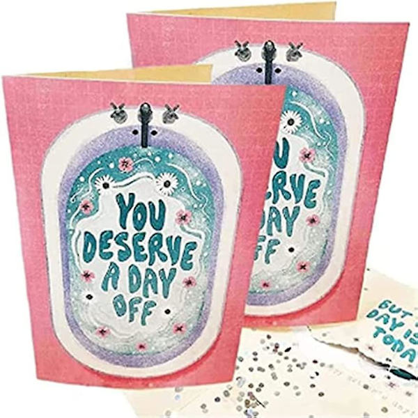 Äitienpäivä Endless Mum, Mummy, Mamma! - Joker Greeting Prank Card (kimallus + ääni), Äärimmäinen Prank Äitienpäiväkortti 2pcs
