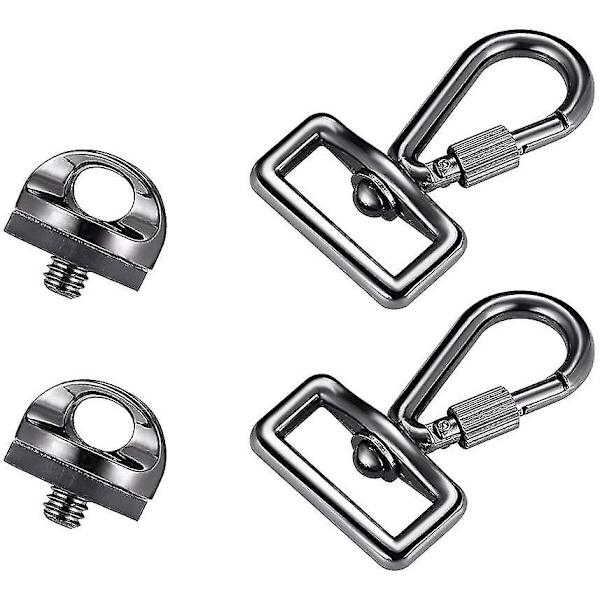 Snabbmonteringsmetallskruv och SLR-kameraskulderremkrokset