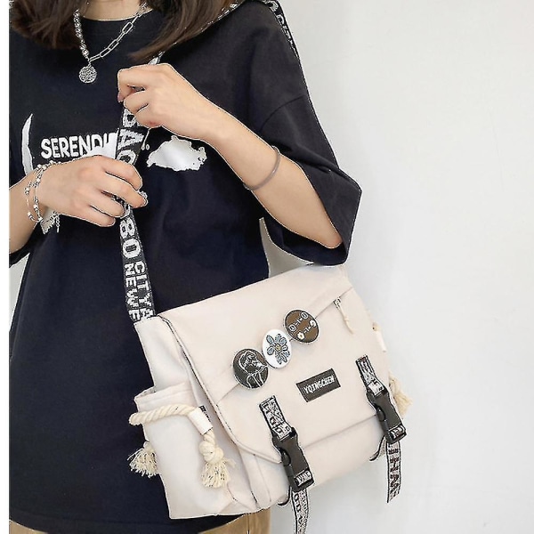 Afslappet Taske Værktøj Mode Messenger Taske white