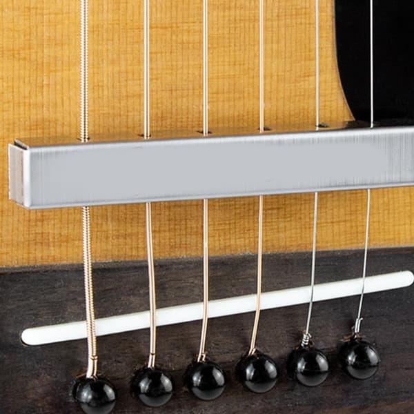Gitarrdämpare i aluminiumlegering för brusreducering och volymkontroll vid övning