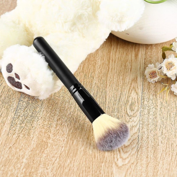 Kvinder Makeup Fiber Powder Foundation Blush Brush Stipple