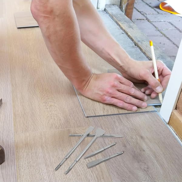 5 stk. betonborebitssæt murværksmejselbits til elektrisk hammer effektiv mejsling