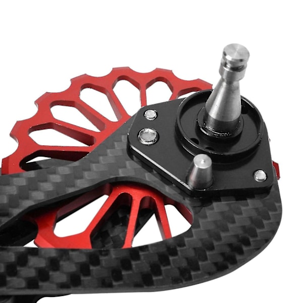 Oval Dish Mtb Kolfiber Växelrullar System