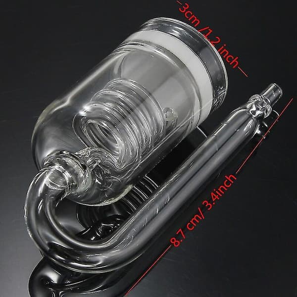 CO2-diffusor for akvarium i 2 stiler, karbondioksidreaktor