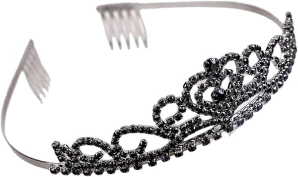 Krone Hodeplagg Tiara Brude Hårtilbehør Elegant Damekrone Hårbøyle Ferie Mote Hodeplagg