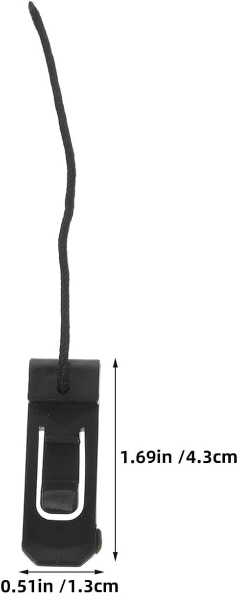 8 stk. Paddleboard Finneclips Erstatning Sort Paddleboard Finneklemme Spænde Separator