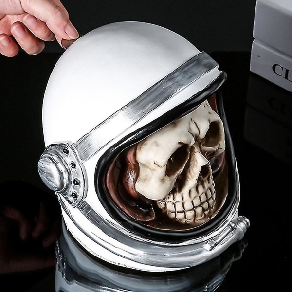 Bank Skull Astronaut Myntboks Gave Barn Pengespareboks