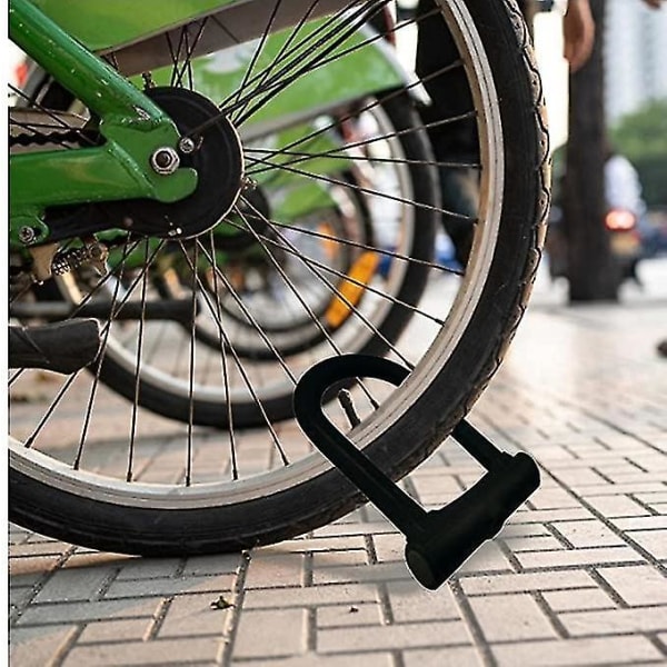 Lås för Cykel U-Lås Hög Säkerhet Stöldskydd Motorcykel