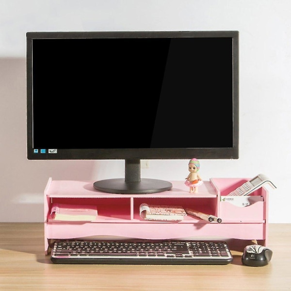 Multifunktionelt Computerbord Organizer Opbevaring Desktop Stativer