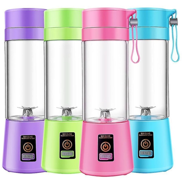 400ml Bærbar USB Elektrisk Frugtjuiceblender Smoothie Maker