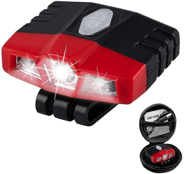 Ultra Lys Mini Håndfri Hattelampe