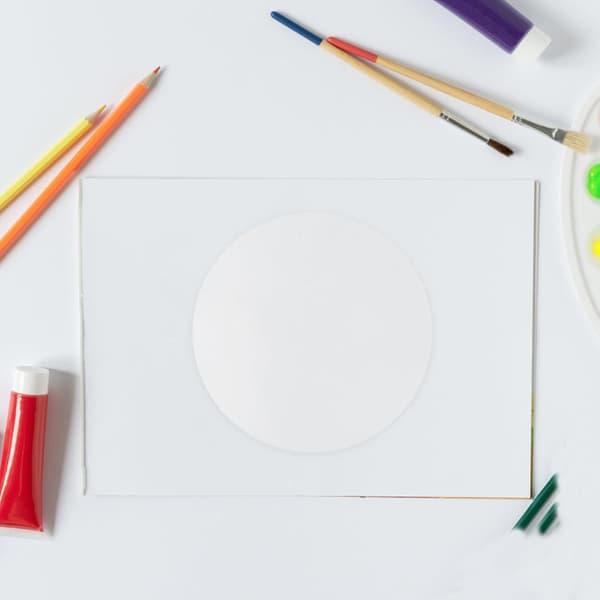 3 stk. Tegne-gelversion til drenge og piger Genanvendelig gelprintplade