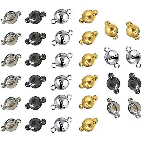 40pk smykker Magnetisk lås Converter Halskjede Armbånd Making