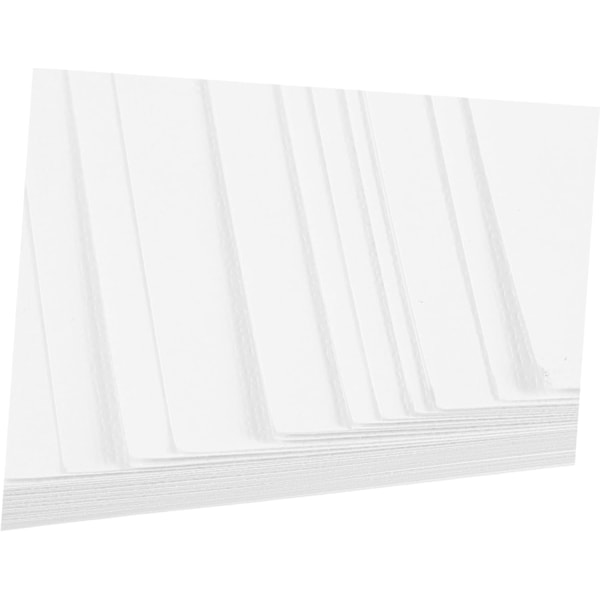A4 Tjockt Akvarellpappersset 50 Ark Blankt Konstpapper