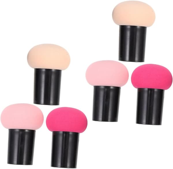 Sopp Concealer Svamp Sminkesvamp Dobbelbruk Foundation Puff