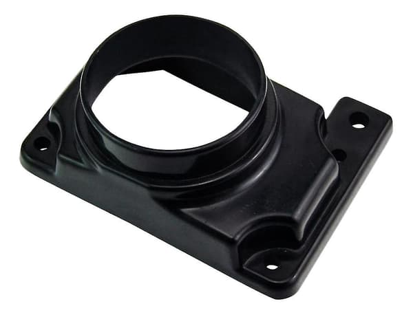 Jack Stereo Nickelpläterad Ljudadapter (svart) (2-pack)