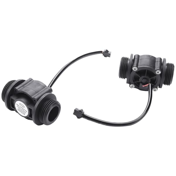 2 stk Vannføler Drivstoffmåler Vannmåler Sensor Flowmeter Vannføler Tellerindikator Fs400a G1