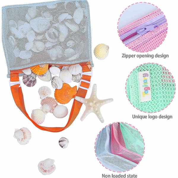 Mesh Shell Collection Toy Organizer Säilytys